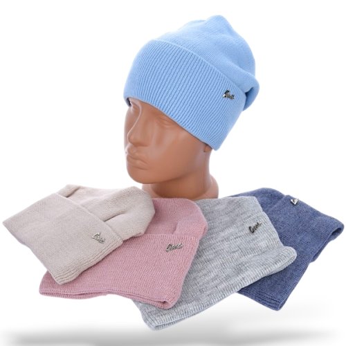 Шапка КОРОЛЕВА (one size) R33 mix (зима) КОРОЛЕВА R33 mix