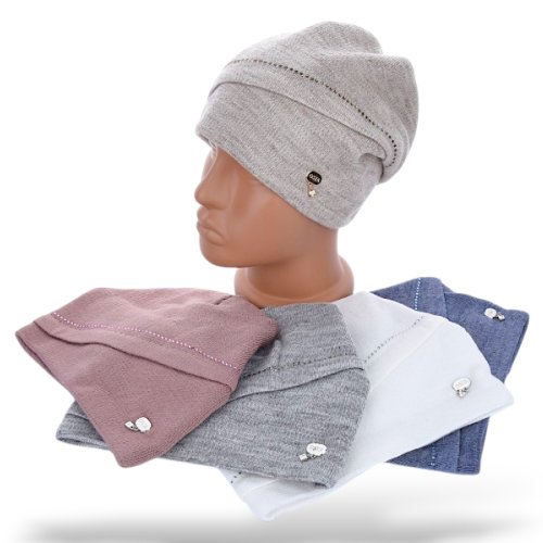 Шапка КОРОЛЕВА (one size) R4 mix (зима) КОРОЛЕВА R4 mix