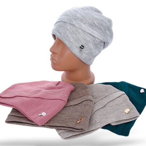 Шапка КОРОЛЕВА (one size) R5 mix (зима) КОРОЛЕВА R5 mix