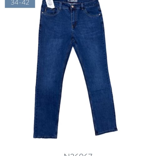 Джинсы God Baron (34-42) N36967 blue (деми) God Baron N36967 blue