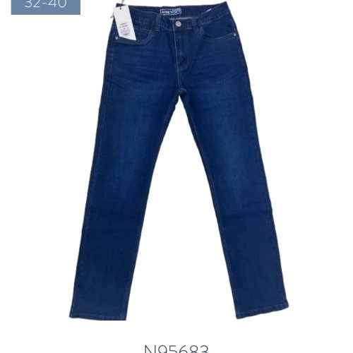 Джинсы God Baron (32-40) N95683 blue (деми) God Baron N95683 blue