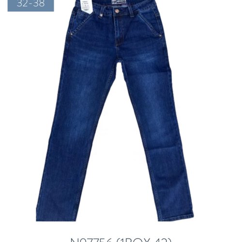 Джинсы God Baron (32-38) N97756 blue (деми) God Baron N97756 blue