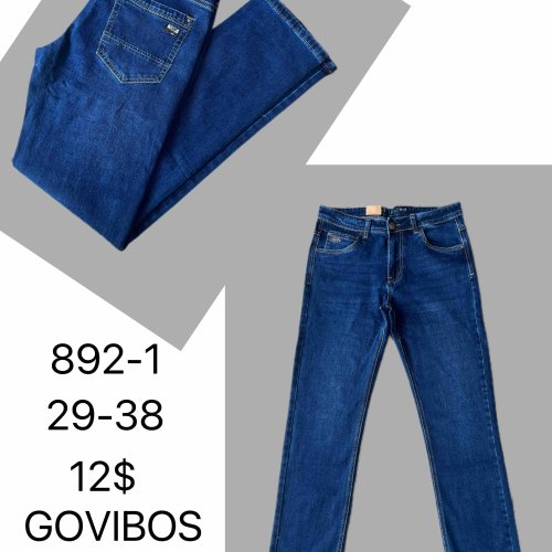 Джинсы God Baron (29-38) 892-1 blue (деми) God Baron 892-1 blue