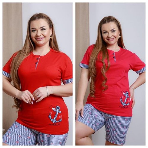 Костюм Vehuiah (XL-3XL) 368408 red (лето) Vehuiah 368408 red