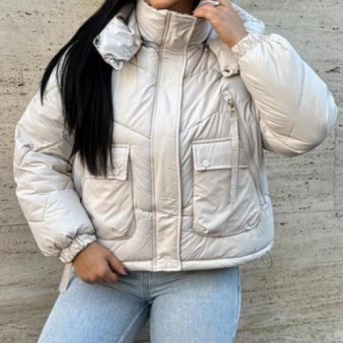 Куртка Katty (M-2XL) 8508 l.grey (зима) Katty 8508 l.grey