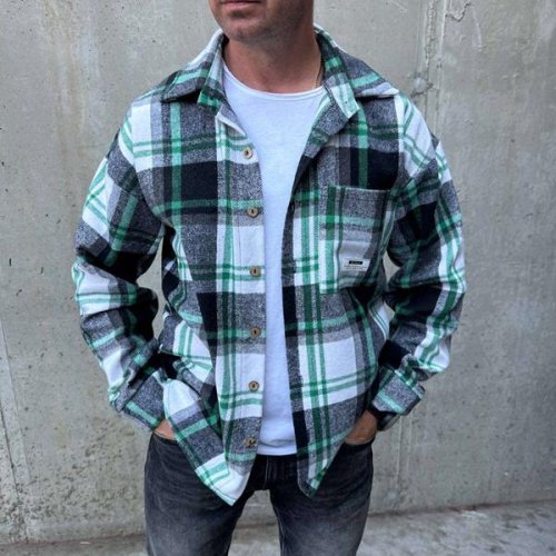 Рубашка Safina (46-56) 744 green (деми) Safina 744 green