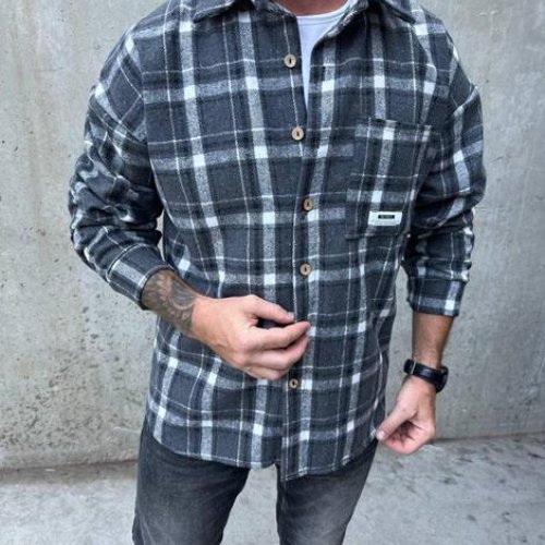 Рубашка Safina (46-56) 744 grey (деми) Safina 744 grey