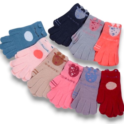 Перчатки KH clothes (7-9) 0586 mix (зима) KH clothes 0586 mix