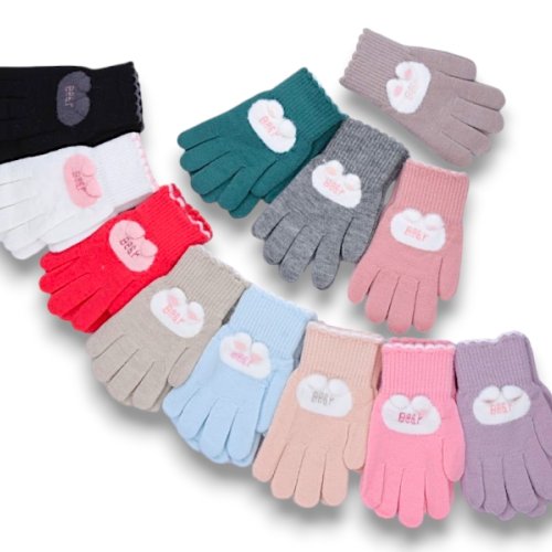 Перчатки KH clothes (5-8) 6060 mix (зима) KH clothes 6060 mix