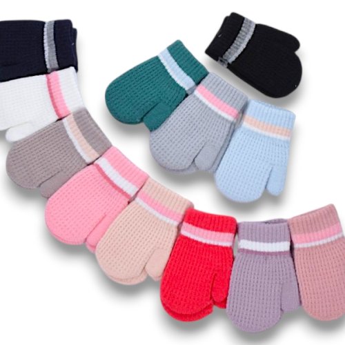 Варежки KH clothes (0-3) 6256 mix (зима) KH clothes 6256 mix