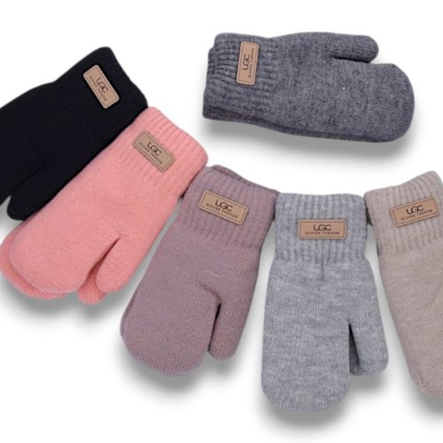 Варежки КОРОЛЕВА (one size) J1029 mix (зима) КОРОЛЕВА J1029 mix