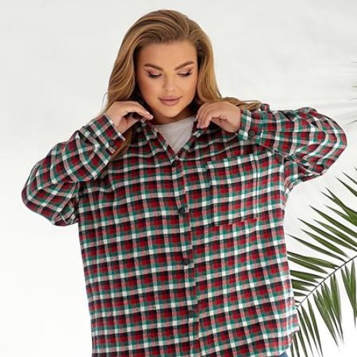 Рубашка BAT (46-56) 55-12 red (деми) BAT 55-12 red