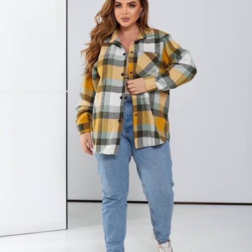 Рубашка BAT (46-56) 55-11 yellow (деми) BAT 55-11 yellow