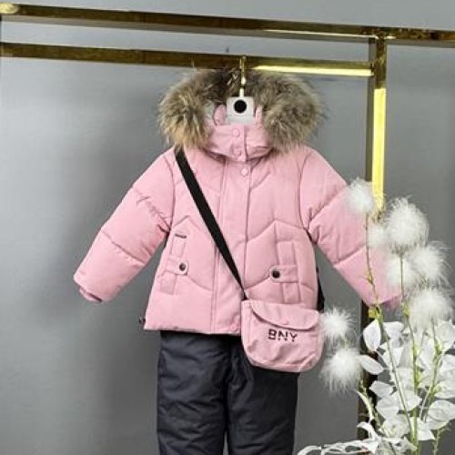 Комбинезон Delfinka (80-104) 3212 pink (зима) Delfinka 3212 pink