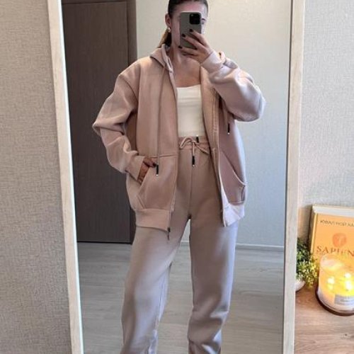 Костюм спорт FSN (52-58) 5036 beige (зима) FSN 5036 beige