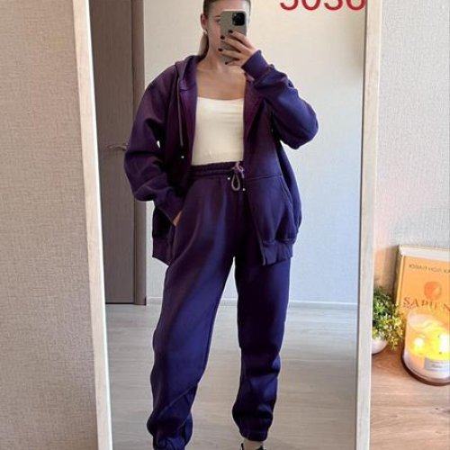 Костюм спорт FSN (52-58) 5036 purple (зима) FSN 5036 purple