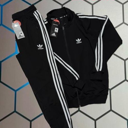 Костюм спорт Alex Clothes (2XL-6XL) 4886 black (деми) Alex Clothes 4886 black