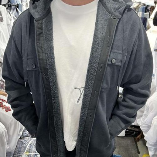 Рубашка Nik (XL-5XL) 56625 navy (зима) Nik 56625 navy