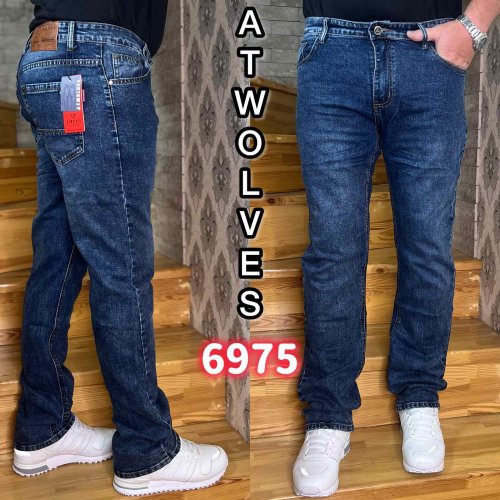 Джинсы God Baron (30-38) 6975 blue (деми) God Baron 6975 blue