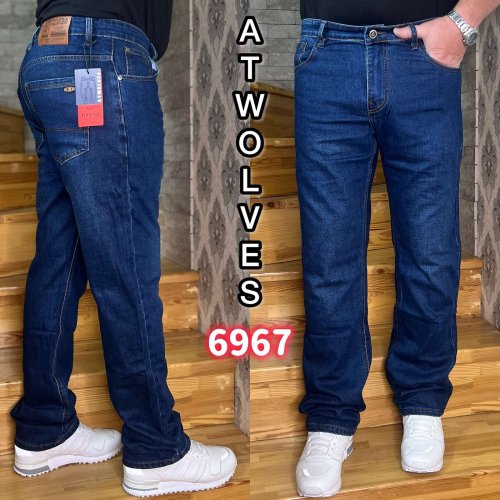 Джинсы God Baron (32-38) 6967 blue (деми) God Baron 6967 blue