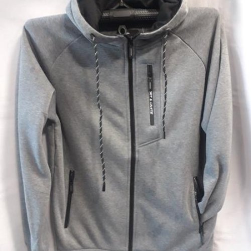 Кофта спорт Minh (M-3XL) 2331 grey (зима) Minh 2331 grey