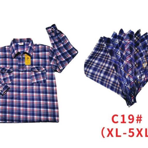 Рубашка Hoan (XL-5XL) C19 mix (зима) Hoan C19 mix