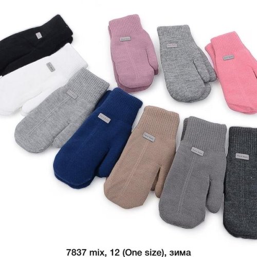 Варежки Rubi (6.5-8.5) 3837 mix (зима) Rubi 3837 mix