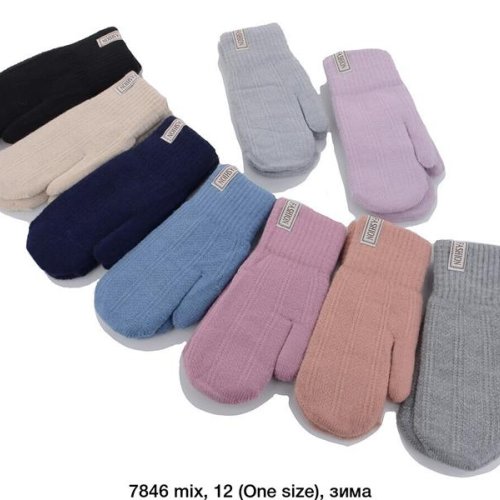 Варежки Rubi (6.5-8.5) 7846 mix (зима) Rubi 7846 mix