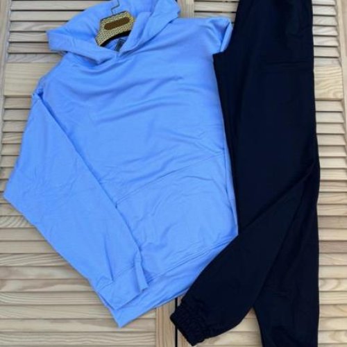 Костюм спорт Sport style (S-XL) 115-1023 l.blue (деми) Sport style 115-1023 l.blue