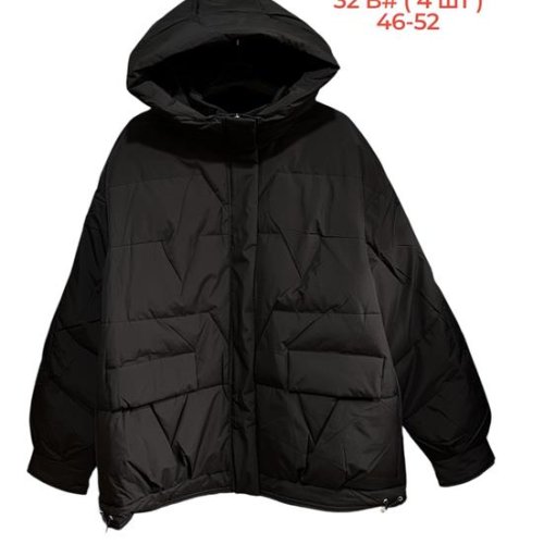 Куртка Katty (46-52) 32B black (зима) Katty 32B black