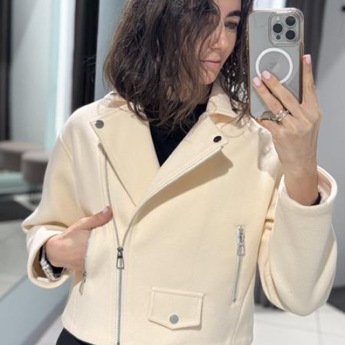 Куртка Comod (S-XL) 17712 beige (деми) Comod 17712 beige