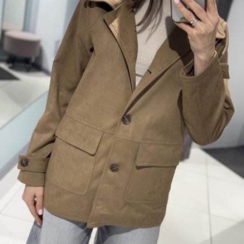 Куртка Comod (S-XL) 17891 beige (деми) Comod 17891 beige