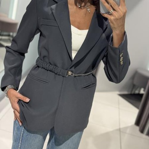 Пиджак Comod (M-L) 8829 d.grey (деми) Comod 8829 d.grey