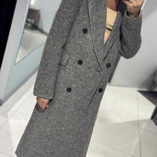 Пальто Comod (S-M) H1896 grey (деми) Comod H1896 grey