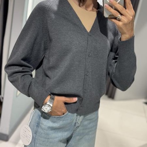 Кофта Comod (one size) Y8006 grey (деми) Comod Y8006 grey