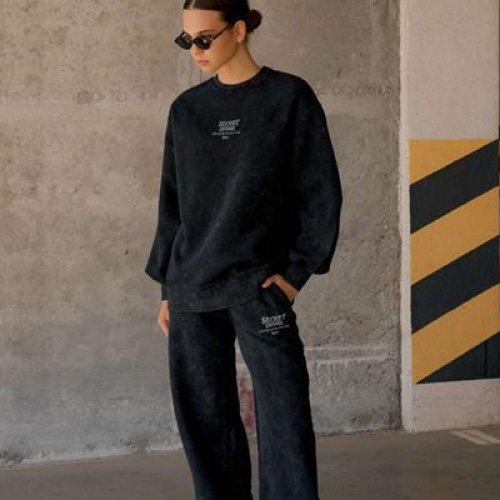 Костюм спорт Modnulya (S-L) 500228 black (зима) Modnulya 500228 black