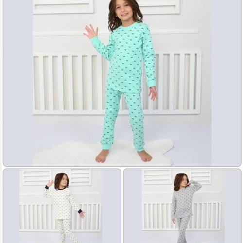 Пижама Miki Maki (8-12) 0121 grey (деми) Miki Maki 0121 grey