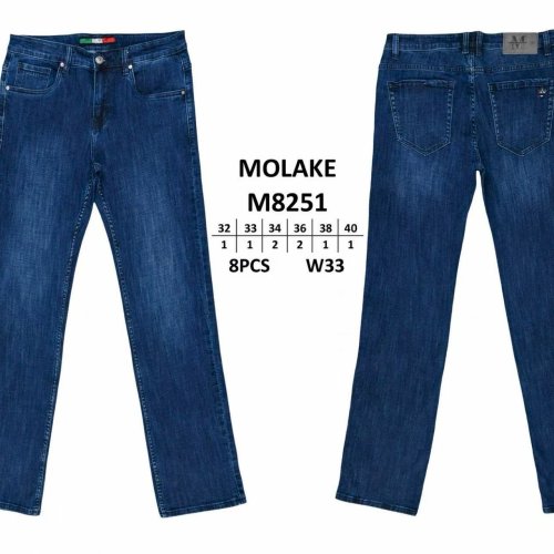 Джинсы God Baron (32-40) M8251 blue (деми) God Baron M8251 blue