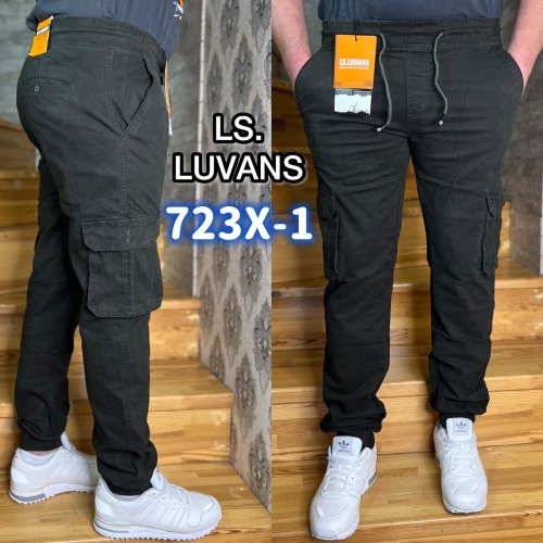 Джинсы God Baron (28-36) 723X-1 black (деми) God Baron 723X-1 black