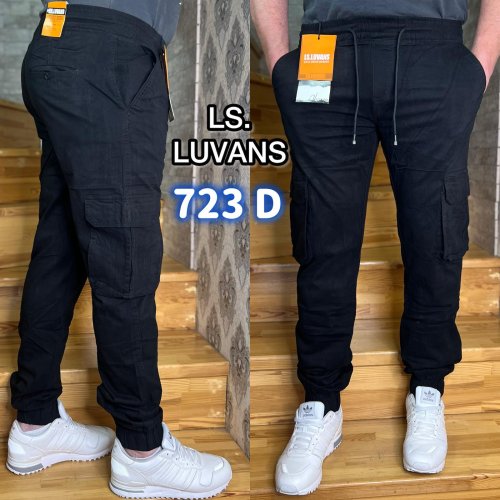 Джинсы God Baron (34-42) 723 D black (деми) God Baron 723 D black