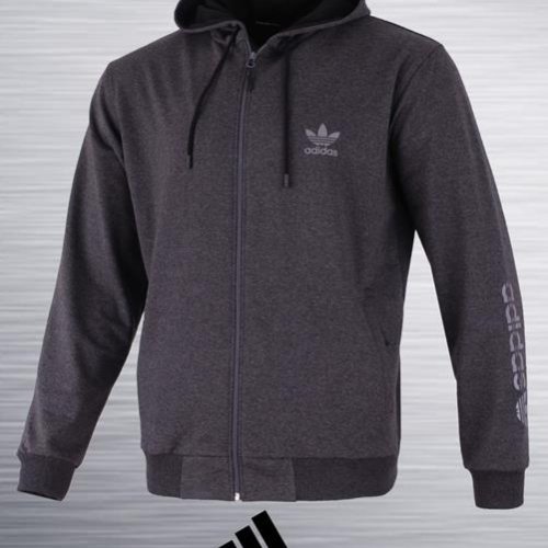 Кофта спорт AZT (S-2XL) 4640 d.grey (деми) AZT 4640 d.grey