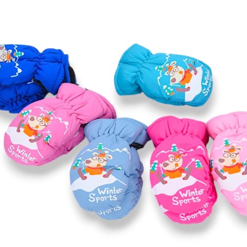 Варежки КОРОЛЕВА (2-4) C10 mix (зима) КОРОЛЕВА C10 mix