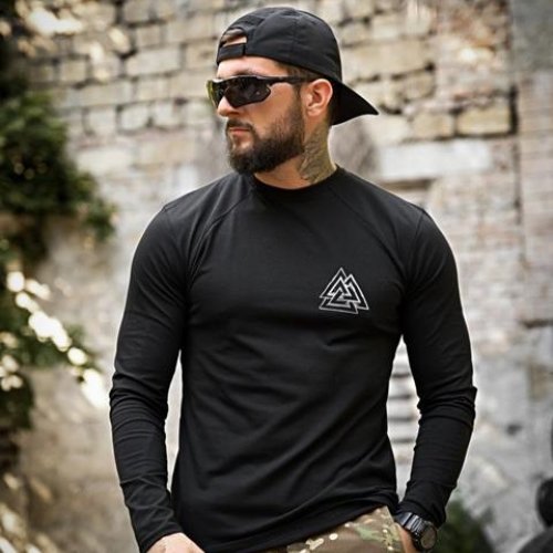 Свитер Madoka (M-3XL) 1158 black (деми) Madoka 1158 black