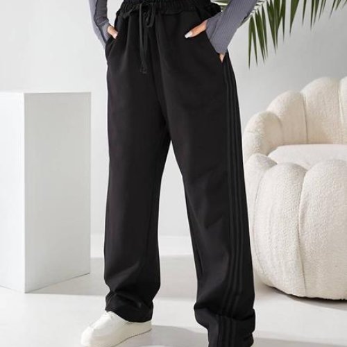 Штаны спорт Loren (42-52) 702 black (деми) Loren 702 black