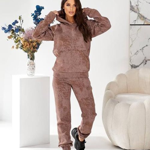 Костюм спорт Loren (42-56) 884 brown (зима) Loren 884 brown