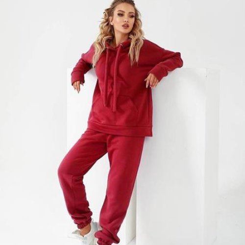 Костюм спорт Loren (44-58) 886 red (зима) Loren 886 red