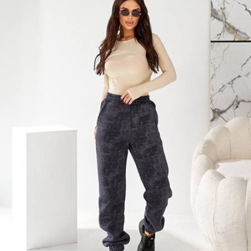 Штаны спорт Loren (44-58) 887 grey (зима) Loren 887 grey