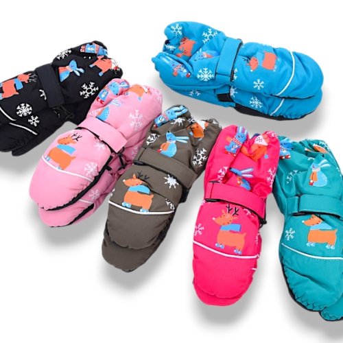 Варежки KH clothes (4-6) 918 mix (зима) KH clothes 918 mix