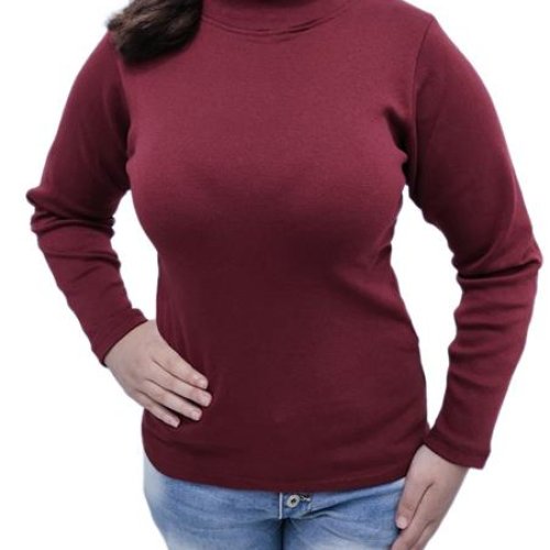 Гольф ALIA (S-3XL) 3117 wine байка (зима) ALIA 3117 wine байка