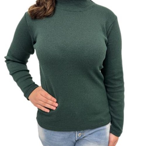 Гольф ALIA (S-3XL) 3122 green байка (зима) ALIA 3122 green байка
